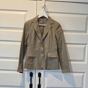 EUC: Theory Cotton Blend Casual Blazer